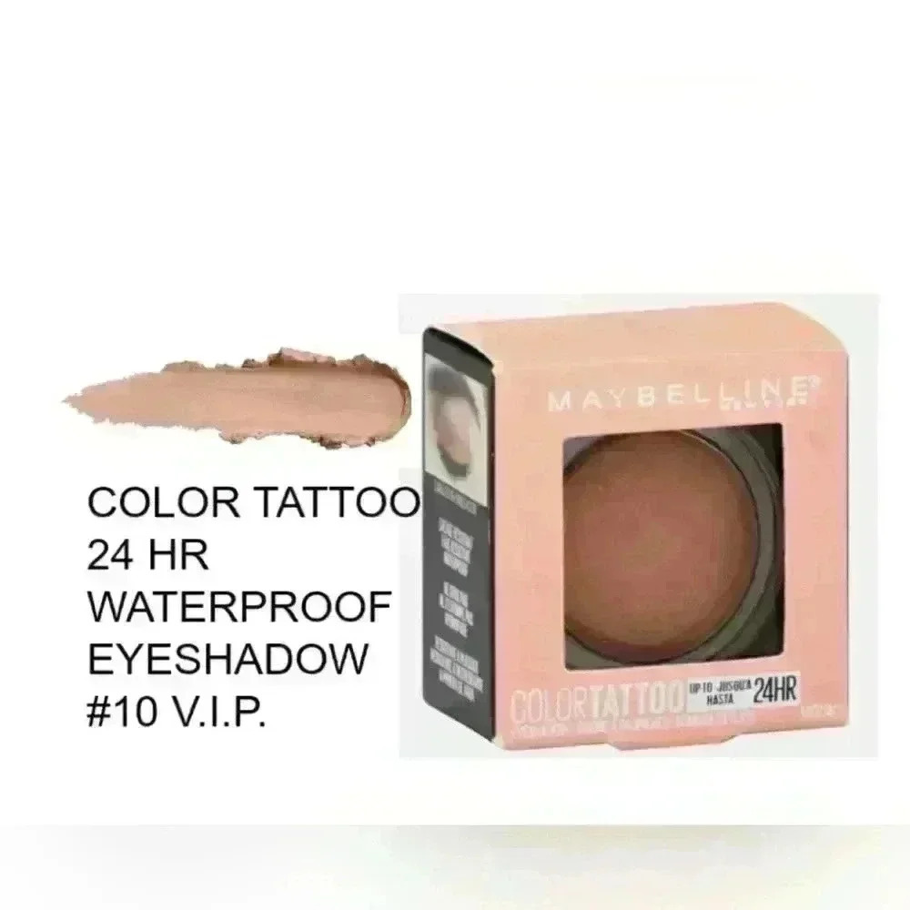 Maybelline Color Tattoo Cream 24 Hr Waterproof Eyeshadow in VIP #10